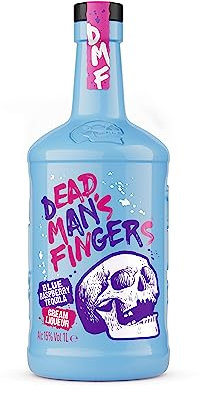 Dead Man's Fingers Blue Raspberry Tequila Cream Liqueur 1L