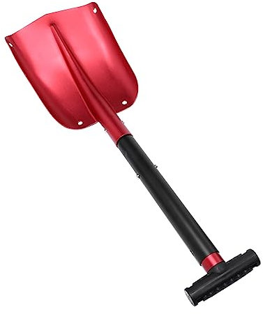 BESPORTBLE 1 Satz Faltbare Schnees Chaufel Schneefräse Schaufel Werkzeuge Für Kompakte Mehrzweckschaufel Wandern Rasenwerkzeuge Schlitten Schaufel Aluminiumlegierung Eiskratzer Reisen Offroad