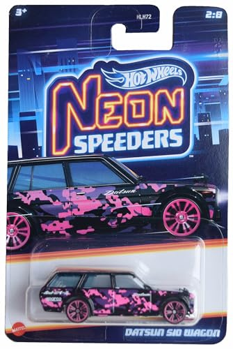 Hot Wheels Datsun 510 Wagon, Neon Speeders 2/8