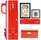 Straight Picture Hanging Tool Kit | 2 in 1 Horizontal Vertical Spirit Bubble Level | Easy Marking Painting Position | Wall Hangers for Photo Frame Clock Mirror Galleries Artwork Photos Paintings