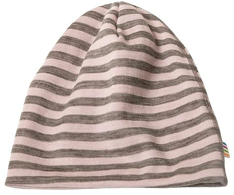 Joha Baby Kinder Jungen Mädchen Mütze Merino-Wolle, Größe:52, Farbe:Old pink