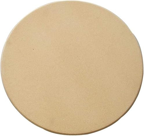 Pizza Stone, Large Cordierite Baking Stone for Oven and BBQ, Ideal for Baking Crisp Crust Pizzas and Bread (36CM)
