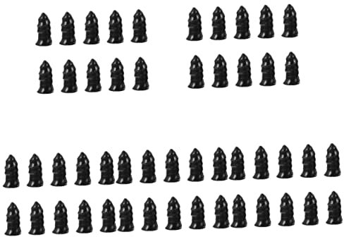 Gatuida 50 Stück Reifendichtmittel Motorradreifen Fahrrad-rad Fahrrad Winterreifen Reifenzierschraube Reifenreparaturnagel Reifenreparaturzubehör Reparaturset Für Fahrradreifen Auto Black