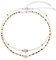 Lameybrt Muschelkette choker kette damen surferkette ethno muschel kette boho schmuck Choker Halskette Weiße Muschelkette (Shell KL01)