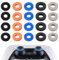 20Pcs Precision Rings Aim Assist Rings Motion Control Ps 5/Ps 4 Controller Accessories for ROG Ally,Legion Go,Xbox Series X/S,Xbox One,Switch,Improve Game Accuracy Sensitivity (Multi)