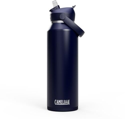 CamelBak Thrive Flip Straw Insulated Stainless Steel Water Bottle Navy, 40oz