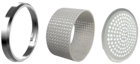 Filterring für GAMA Gama Föhn Filterset mit Metallring für IQ Perfetto Gama Professional iQ 1 perfetto Serie Gamma professional Ga Ma Föhn Filter