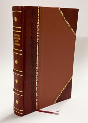 An Essay on the Uses of Salt for Agricultural Purposes, and in Horticulture : with Instructions for Its Employment as a Manure, and in the Feeding of Cattle, Sheep, Etc., with 1821 [Leather Bound]