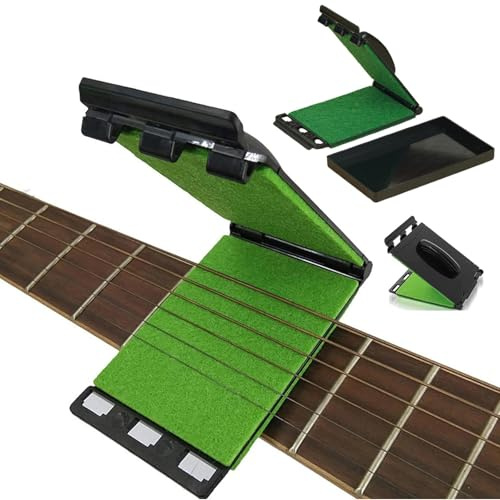2 Stück Gitarren Reinigungsset, Gitarrenzubehör, Gitarrenreiniger, Gitarrensaitenreiniger, Griffbrettreiniger, Gitarrenwerkzeuge zum Reinigen von Saiten und Griffbrett