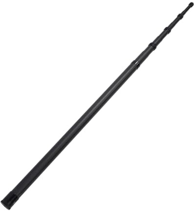 Lazmin112 Unsichtbarer Selfie-Stick, 5 M Ausziehbare Stange aus Kohlefaser mit 1/4 Zoll Schraubenlöchern, für X4 X3 X2 Action-Kameras und Fotografie