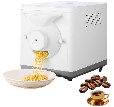 Torréfacteur automatique à grains de café, 1600 W, avec affichage numérique, capacité de 1500 g, contrôle de la température de 100 °C à 250 °C et minuterie