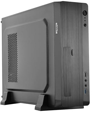L-LINK Caja para PC ATX Slim con USB 3.0 Frontal | Fuente de alimentación 500W | Torre PC con Diseño Elegante y Duradero | Caja para Ordenador compacta Modelo: Magna