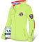 Nebulus Damen Fleecejacke Explore, warme Fleece Jacke, mit langem Full-Zip Reißverschluss, Lime Green - M/38