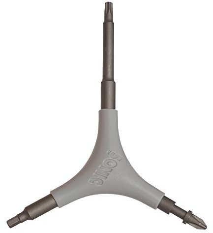 SONIC Pro Inline-Skate-Werkzeug + T, langer T25 Torx für Powerslide Triskate Rahmen Montageschrauben, 7 Werkzeuge, Räder drehen, Lager entfernen, entworfen in den USA