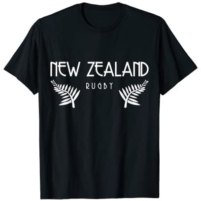 Neuseeland Rugby Farn T-Shirt