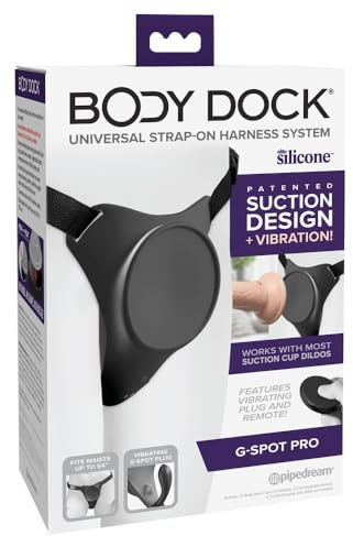 Pipedream Body Dock Body Dock G-Spot Pro, Black, 14,2 cm