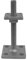 GeZu Impex® Pfostenträger Alfred höhenverstellbar M16 x 150 mm, 50 x 50 mm Stützenfuß Pfostenschuh