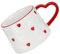 Amosfun Tazza Da Caffè in Ceramica A Forma Di Cuore Per Cappuccino Tè Succo Festival Tazza