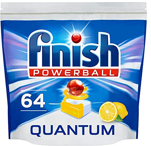 Finish Powerball Quantum Lemon Sparkle Dishwasher