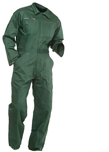 Sweat Life® Herren Overall Arbeitsanzug Grün (46)