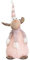 Brandsseller Weihnachts Elch Figur mit LED Beleuchtung Warmweiß ca. 40 cm Design 1