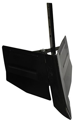 GREENSTAR - Butteur Double - Largeur De Travail Réglable De 30 À 47cm - Hauteur Maximale 15cm - Tige 40 x 12mm - Alésages De Diamètre 10mm