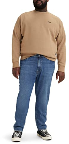 Levi's Men's 512 Slim Taper Big & Tall Jeans, Medium Indigo Worn In, 36W / 30L
