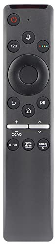 Gvirtue BN59-01330B Fernbedienung Ersetzen für Alle Samsung Smart LED QLED 4K UHD Voice Bluetooth TV QE43Q60 GQ43Q60T GQ50Q60T GQ55Q60 GQ55Q60T GQ58Q60T GQ65Q60 GQ65Q60T GQ75Q60 GQ75Q60T GQ85Q60