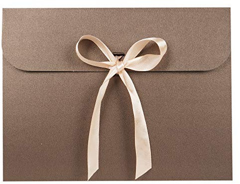 Briefumschlag 10 Stück Kuvert mit Band Geschenkbox Klein Schachtel Vintage Erntedankumschlag Festlich Umschlag für Einladungskarte Glückwunschkarte Geschenkkarton Hochzeit Weihnachten Valentinstag