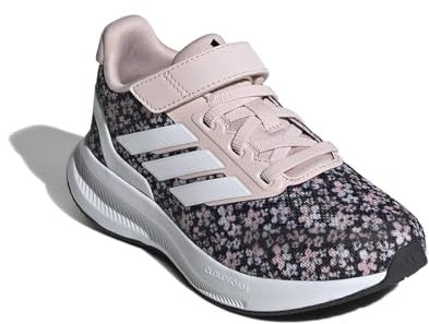adidas Falcon 5 - Tenis Unisex, Rosa/Blanco/Negro, 18.0 cm