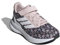 adidas Falcon 5 - Tenis Unisex, Rosa/Blanco/Negro, 18.0 cm