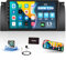 CAMECHO Android Autoradio Navi für BMW E39 E38 E53 M5 X5 1996-2007 mit Mirror Link, 9 Zoll Bildschirm Auto Radio Touch Display mit Bluetooth GPS WiFi FM/RDS USB Lenkradsteuerung + Rückfahrkamera&MIC