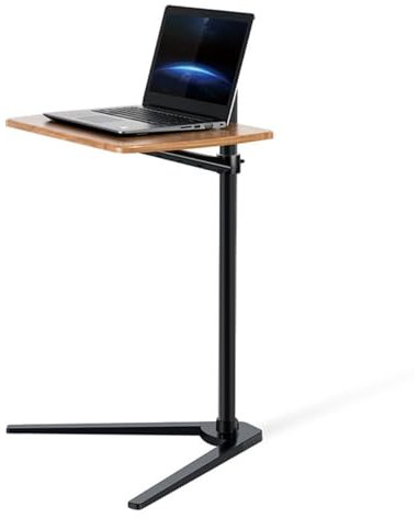 Abnehmbarer UP-8T Aluminium 7-20 Zoll Laptop-Bodenständer, höhenverstellbarer Nachttisch, Laptop-Sofatisch, geeignet for Laptop-Couchtisch(Color:12.5 * 32mm)