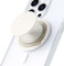 Magnetic Phone Grip for MagSafe,Magnetic Phone Ring Holder Adjustable Phone Finger Grip Stand Compatible with MagSafe Accessories iPhone Series MagSafe Case All Phones Compatible (Milky White)