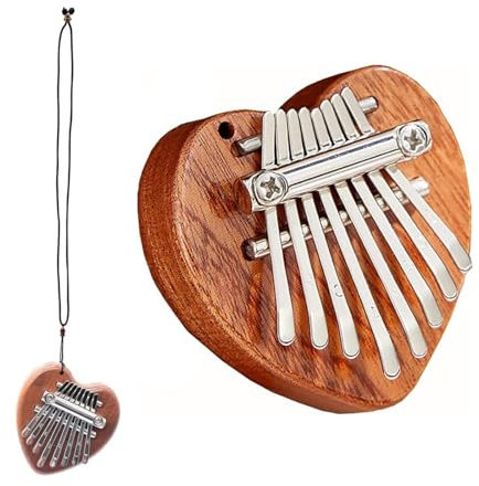 CZAYEFNH Mini 8-Tasten-Kalimba Daumenklavier Handspann-Instrumente, Maultrommel, Synthesizer und andere Musikinstrumente Regenmacher Kalimba-Instrument für Musikbegeisterte, Jugendliche