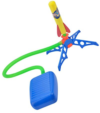 MOLUCKFU Outdoor Toy Rockets Launcher Catapult for Boys and Girls Eva Foam Foot-powered Rocket Launcher Suitable for Boys and Girls Outdoor Play