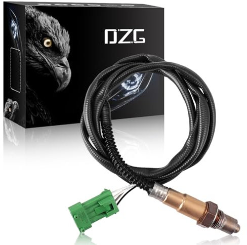 DZG Sensores oxígeno Delantero 0258006026,0258010081,0258986615,1628EC HQ,9635978980,96229976 Compatible con Citroen Xsara Xantia C3 C4 /Peugeot 206 307 308 406 607 806/Lancia algunos modelos, 1 Pieza
