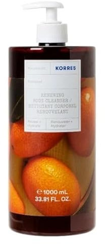 Korres Renewing Body Cleanser Kumquat 1lt x 2