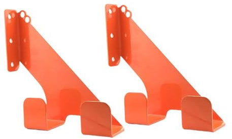 misppro 2 Heavy Duty Chainsaw Hangers, Wall Mount Storage for Chainsaws and Tools, Garage Workshop Organizer