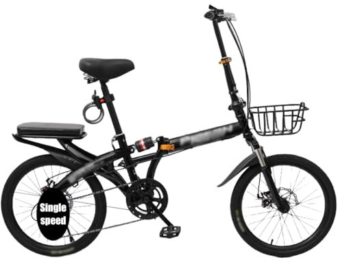 16 20 22 Faltbares Mountainbike Für Erwachsene, MTB, Faltbares Fahrrad Mit Scheibenbremsen, Rahmen Aus Kohlenstoffstahl Für Mann Und Frau B,20 inch