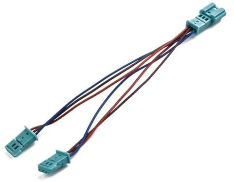 NEIQIUWING Getränkehalter-LED-Ambientebeleuchtung, AC/Radio-Adapter-Y-Kabel, passend für BMW F30 F31 F80 und M3