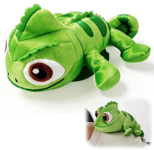 ToyBltzy Pascal Plüschtier, Chamäleon Kuscheltier Pascal Shoulder Plüschpuppe Magnet, Geschenk Geburtstag