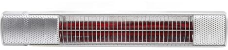 Chauffage électrique d'extérieur infrarouge 1500 W, chauffage d'appoint électrique mural étanche for terrasse