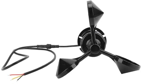 Stylebest Anemometro Ad Ultrasuoni con Sensore di Monitoraggio della velocità del Ad Alta Precisione per Uso Esterno Materiale ABS Resistente Alle Intemperie 4-20mA 9-30V