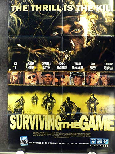 Surviving The Game - Ice T - Videoposter A1 84x60cm gefaltet