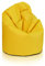 Ecopuf - Sako Pouf Sessel Outdoor - Sitzsack Kinderzimmer - Robuster Stoffsack - Entspannungssessel - Wohnungseinrichtung - Sessel Größe XL - 85x135cm, Gelb Nc4