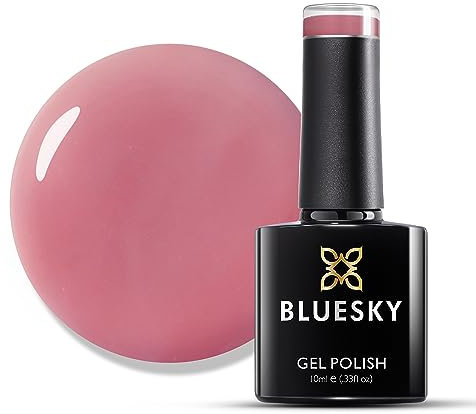 Bluesky Gel Nail Polish 10ml, Bubblicious - CM07, Pink Soak-Off Gel Polish For Manicure, Professional, Salon And Home Use, Long Lasting, Chip Resistant, Requires Curing Under UV/LED Lamp