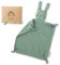 Räuberella® Schnuffeltuch in Mint I Weiches & waschbares Kuscheltuch aus 100% Bio-Baumwolle I Bezaubernder Schmusetuch-Hase I Ideal als Baby-Geschenk zur Geburt, Baby-Shower & Gender-Reveal-Party