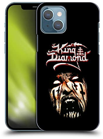 Head Case Designs Offizielle Zugelassen King Diamond Puppet Master Face Poster Harte Rueckseiten Handyhülle Hülle Huelle kompatibel mit Apple iPhone 13