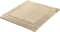 Erwin Müller WC-Vorlage, WC-Matte ohne Ausschnitt Uni Serie Stuttgart beige Größe 60x60 cm - extra dick, Wende-Design, 100% Baumwolle
